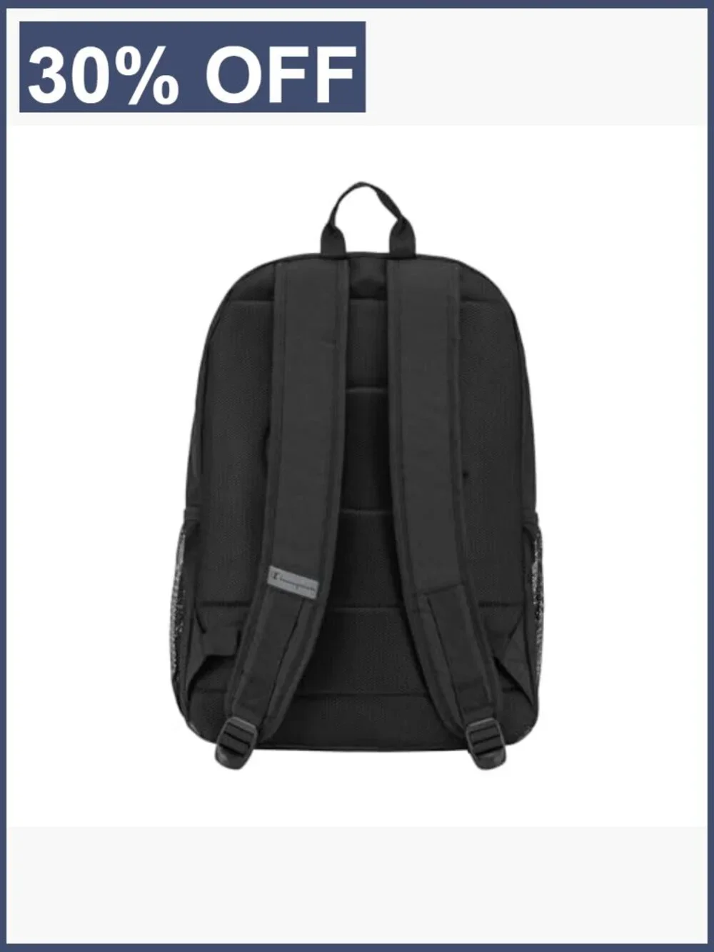 Youth Bungee Backpack with Padded Straps, Water Bottle Pocket